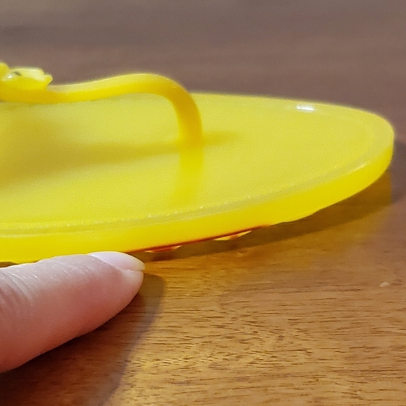 Coach flower jelly sandals 6 NWOT - Picture 6 of 13